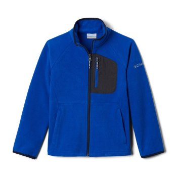 Columbia Fast Trek III Full Zip Fleece, Chamarras Grises Oscuro Para Niño | 453089-MID